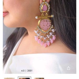 Cutwork Chandbali Earrings From Ishhaara