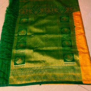 Dhasara Special Elephant Design Grandlooking Saree