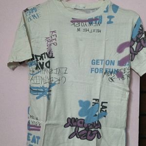 White Casual Tshirt For Women