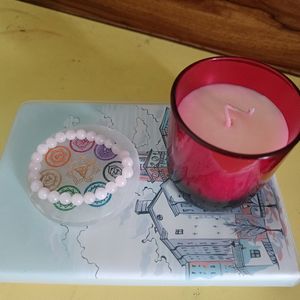 Rose Scented Candle Combo