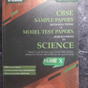 Class X u-like Science With Sample Papers