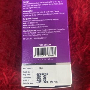 Salicylic Acid Niacinamide Face Serum