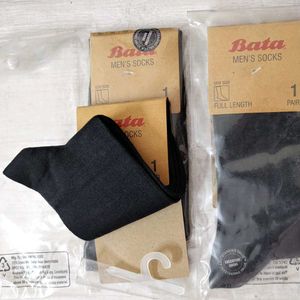 The Bata New Socks Combo-3 Formal Wear(Black).