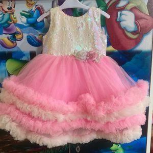 Beautiful Babygirl Pink Frock