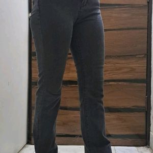 High Waist Bell Bottom  Black Jeans