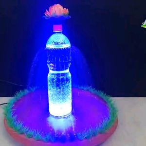 artificial water bottle decoration waterfall