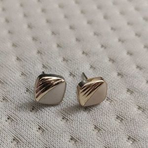 Set Of 4 Earrings - Drop And Stub Combo