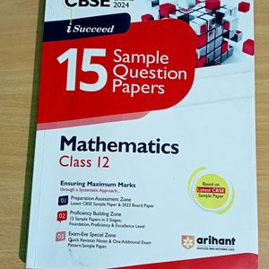 Sample Question Papers Of Mathematics For Class 12