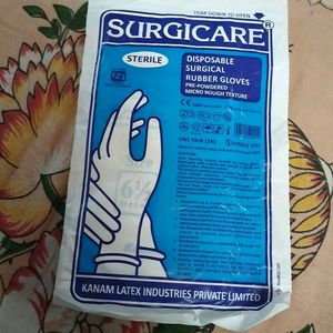 Surgicare Disposable Surgical Rubber Gloves