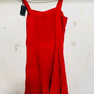 Red Midi Dress