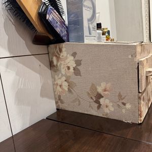 Printed Floral Storage Organiser