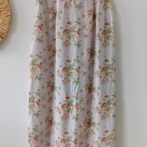 H&M Pretty Lilac Floral Skirt