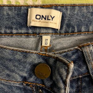 ONLY Blue Jeans (Women) Waist 27in