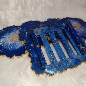 Resin Coasters With Tray