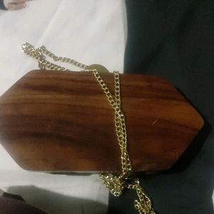 Wooden Clutche