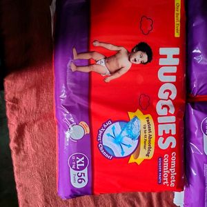 HUGGIES DIAPERS XL SIZE