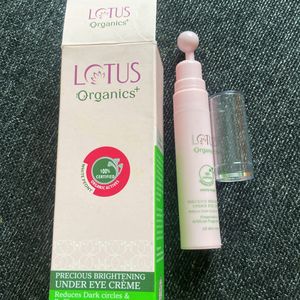 Lotus Organics Under Eye Cream