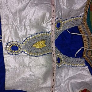 Rajsthani Lace Work Net Lehenga