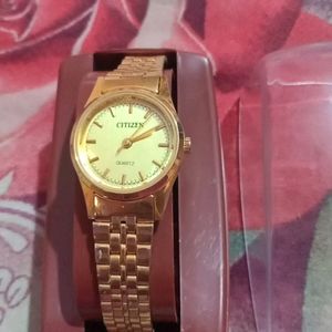 Citizen Brand New Golden Watch