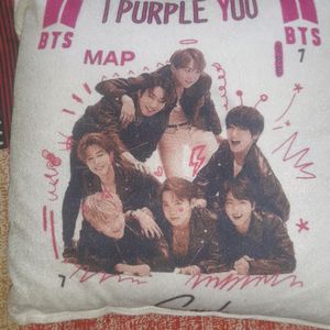 A Cushion With Bts Picture