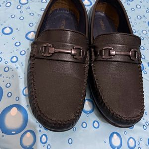 Boys Leather Loafer Shoes