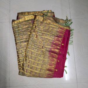 Pure Kanchi Pattu Saree