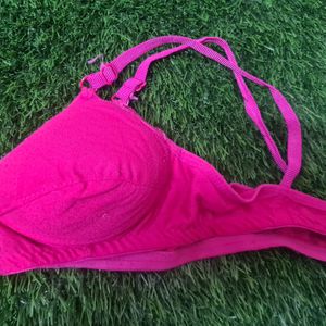 Pink Padded Bra Pack Of 1