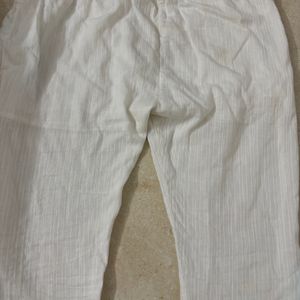 Zudio Cropped Kurta Trousers