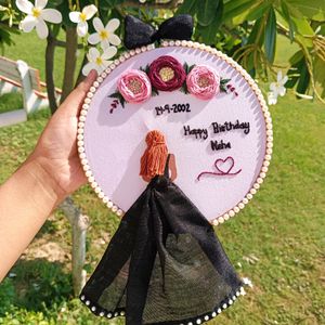 Customized Handmade Embroidery Hoop💗