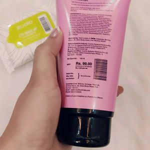 Zudio Body Wash + Eye make-up Remover Wipes