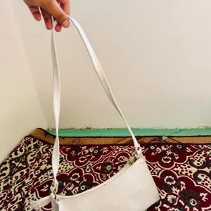 White Small Sling Bag