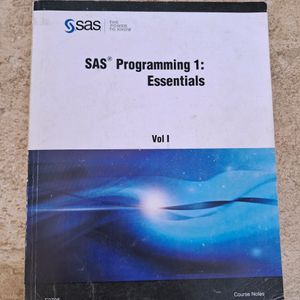 SAS Programming Basics Set Of 4 Books