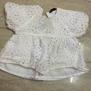 White Mini Frock