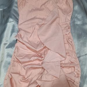 Price Drop🔥Pink ruffle Dress ( Tokyo Talkies)