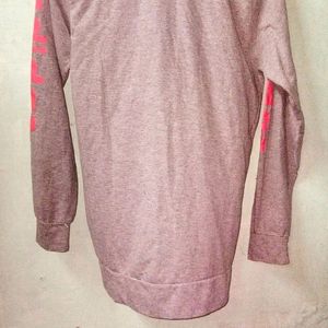 GREY COLOUR COTTON SWEATSHIRT!