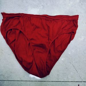 Women Panty Red 2XL 3XL