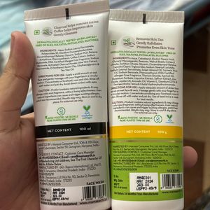 2 Mamaearth Face wash