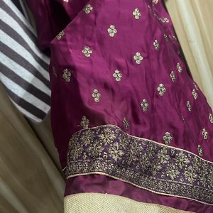 silk Punjabi suit