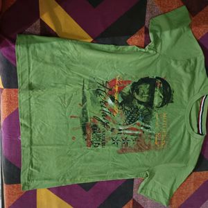 Green Color Tshirt For Man/ Boy