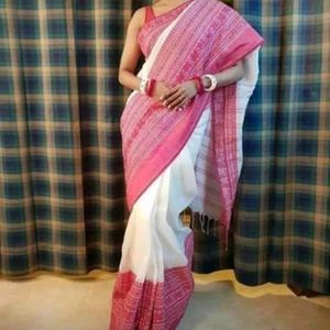 New Woven Pure Cotton Saree