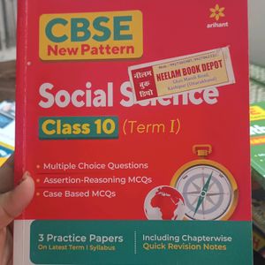 Cbse Based New Pattern Class 10th Book