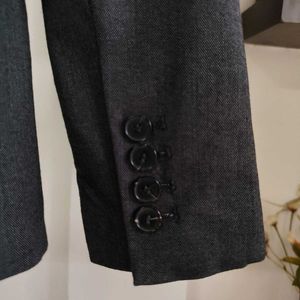 Zara Basic Dark Gray Office Wear