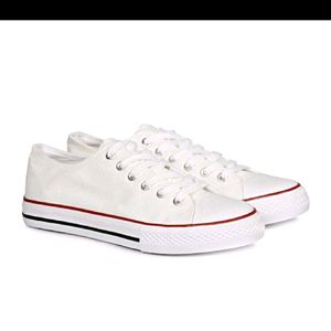 White Converse Shoes