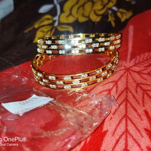 Yusell Golden Bangles For Women And Girls|| Stylis