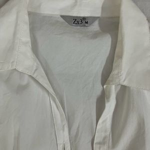 White Formal Shirt For Women