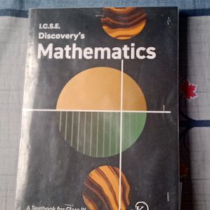 I.C.S.E Discovery Mathematics Book For 10th Class