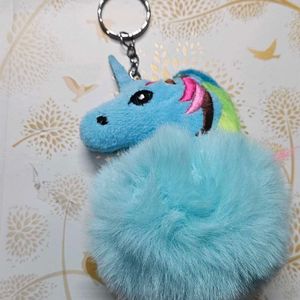 Unicorn Keychain ✨️🎀 Available In Blue Colour 💘