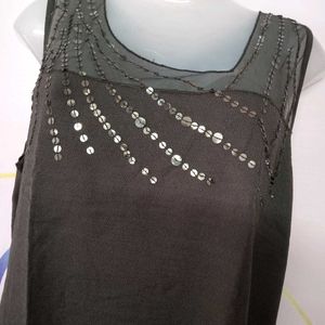 Party Wear Sequence Work Top