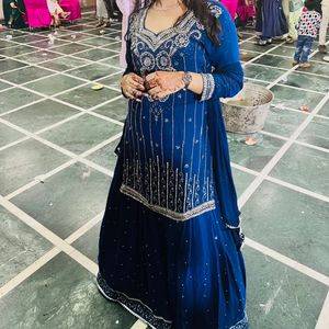 Suit With Flairs Lehnga