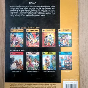 Valmiki's Ramayana- Amar Chitra Katha (SET OF 2 BOOKS)